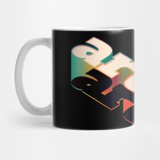 "Art" Type Design Mug